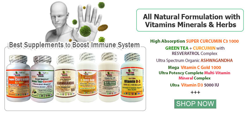 All Natural Formulations with Vitamins Minerals and Herbs